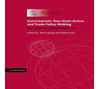 Cambridge University Press Governments, Non-State Actors & Trade Policy-Making Hardcover Book Cambridge University Press Multicolor