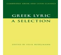 Cambridge University Press Greek Lyric Hardcover Book Cambridge University Press Multicolor