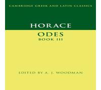 Cambridge University Press Horace: Odes Book III Paperback in White Cambridge University Press White