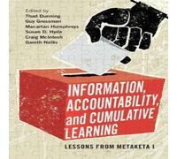 Cambridge University Press Information, Accountability, & Cumulative Learning Hardcover Book Cambridge University Press Multicolor