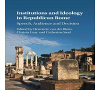 Cambridge University Press Institutions & Ideology in Republican Rome Hardcover Book Cambridge University Press Multicolor