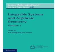 Cambridge University Press Integrable Systems & Algebraic Geometry Paperback Book Cambridge University Press Multicolor