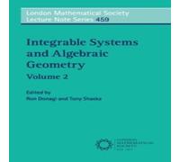 Cambridge University Press Integrable Systems & Algebraic Geometry Paperback Book Cambridge University Press Multicolor