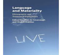 Cambridge University Press Language & Materiality Paperback Book Cambridge University Press Multicolor