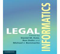 Cambridge University Press Legal Informatics Hardcover Book Cambridge University Press Multicolor