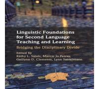 Cambridge University Press Linguistic Foundations for Second Language Teaching & Learning Cambridge University Press Multicolor
