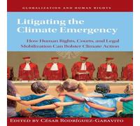 Cambridge University Press Litigating the Climate Emergency Hardcover Book Cambridge University Press Multicolor