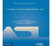 Cambridge University Press Logic Colloquium '95 Hardcover Book Cambridge University Press Multicolor