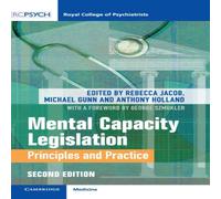 Cambridge University Press Mental Capacity Legislation Hardcover Book Cambridge University Press Multicolor