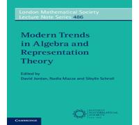 Cambridge University Press Modern Trends in Algebra & Representation Theory Paperback Book Cambridge University Press Multicolor