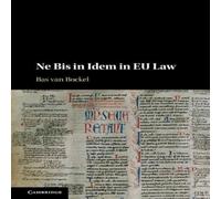 Cambridge University Press Ne Bis in Idem in EU Law Hardcover Book Cambridge University Press Multicolor