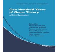 Cambridge University Press One Hundred Years of Game Theory Hardcover Book Cambridge University Press Multicolor