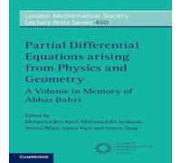 Cambridge University Press Partial Differential Equations arising from Physics & Geometry Cambridge University Press Multicolor