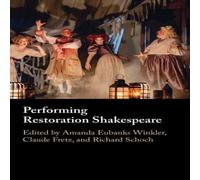 Cambridge University Press Performing Restoration Shakespeare Hardcover Book Cambridge University Press Multicolor