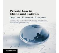 Cambridge University Press Private Law in China & Taiwan Paperback Book Cambridge University Press Multicolor