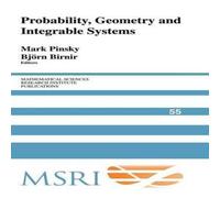 Cambridge University Press Probability, Geometry & Integrable Systems Hardcover Book Cambridge University Press Multicolor