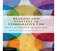 Cambridge University Press Reasons & Context in Comparative Law Hardcover Book Cambridge University Press Multicolor