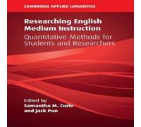 Cambridge University Press Researching English Medium Instruction Paperback Book Cambridge University Press Multicolor