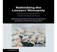 Cambridge University Press Rethinking the Lawyers' Monopoly Hardcover Book Cambridge University Press Multicolor