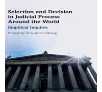 Cambridge University Press Selection & Decision in Judicial Process Around the World Book Cambridge University Press Multicolor