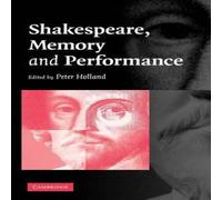 Cambridge University Press Shakespeare, Memory & Performance Hardcover Book Cambridge University Press Multicolor