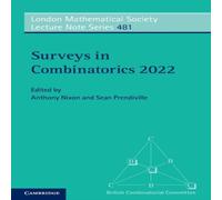 Cambridge University Press Surveys in Combinatorics 2022 Paperback Book Cambridge University Press Multicolor