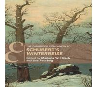 Cambridge University Press The Cambridge Companion to Schubert's 'Winterreise' Book Cambridge University Press Multicolor