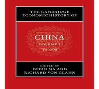 Cambridge University Press The Cambridge Economic History of China Hardback Book Cambridge University Press Multicolor
