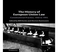 Cambridge University Press The History of European Union Law Hardcover Book Cambridge University Press Multicolor