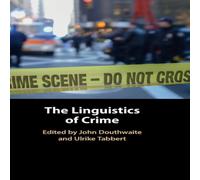 Cambridge University Press The Linguistics of Crime Hardcover Book Cambridge University Press Multicolor