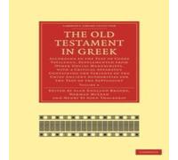 Cambridge University Press The Old Testament in Greek Paperback Book Cambridge University Press Multicolor