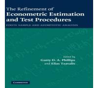 Cambridge University Press The Refinement of Econometric Estimation & Test Procedures Cambridge University Press Multicolor