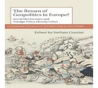 Cambridge University Press The Return of Geopolitics in Europe?: Agency, Body & Emotion in Cambridge University Press Multicolor