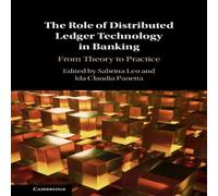 Cambridge University Press The Role of Distributed Ledger Technology in Banking Hardcover Book Cambridge University Press Multicolor