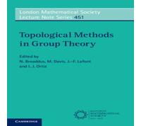 Cambridge University Press Topological Methods in Group Theory Paperback Book Cambridge University Press Multicolor