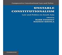 Cambridge University Press Unstable Constitutionalism Paperback Book Cambridge University Press Multicolor