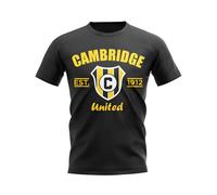 Cambridge Women's Womens Established Football T-Shirt in Black | Size: Medium Cambridge Black M