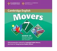 Cambridge Young Learners English Tests 7 Movers Audio Cd: Examination Papers from University of Cambridge ESOL Examinations (CD-Audio) - Common