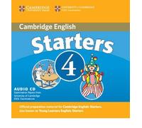 [(Cambridge Young Learners English Tests Starters 4 Audio CD: Examination Papers from the University of Cambridge ESOL Examinations)] [Author: Cambridge ESOL] published on (March, 2007)