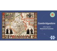 Cambridgeshire Historical 1610 Map 1000 Piece Puzzle