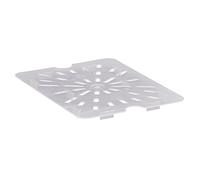 Cambro 20PPD190 Clear Drain Shelf for 1/2 Size Food Pan