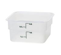Cambro (2SFSPP190) 2 qt Polypropylene Food Storage Container - CamSquare®
