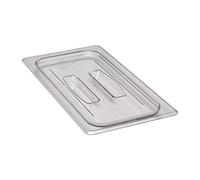 Cambro 30CWCH135 Clear Camwear 1/3 Size Food Pan Cover with Handle