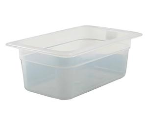 Cambro 44PP190 2.7-Quart Polypropylene Translucent Food Pan, Size 1/4 by food service warehouse