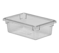 Cambro Camwear 12186CW135 Food Box, 12 by 18 by 6-Inch, Clear