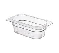 Cambro Camwear 92CW135 Food Pan, 1/9 by 2-Inch, Clear