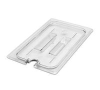 Cambro Clear Polycarbonate handled notched lid for gastron 1/3 32.5 x 17.6cm (Each)