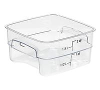 Cambro Container Square Polypropylene - 1.9Ltr