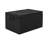 Cambro EPP Economic Cam GoBox Insulated Top Loading Food Pan Carrier - 46 Litres, Stores 1 x 1/1 GN Pan 200 mm Deep, Maintains Hot and Cold Temperatures for 4+ Hours, -40°C to 120°C, DW576