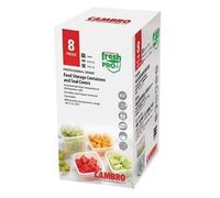 Cambro FreshPro Set of Two 0.95Ltr & Two 0.47Ltr with Lids